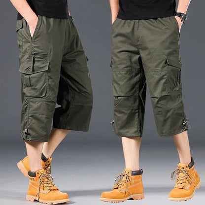 Simon | Lette Og Funktionelle Lange Cargo Shorts