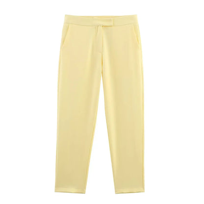 Nikoline | Elegant Formelt Sæt med Skræddersyet Lang Blazer til Dame