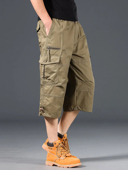 Simon | Lette Og Funktionelle Lange Cargo Shorts
