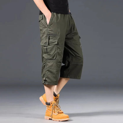 Simon | Lette Og Funktionelle Lange Cargo Shorts