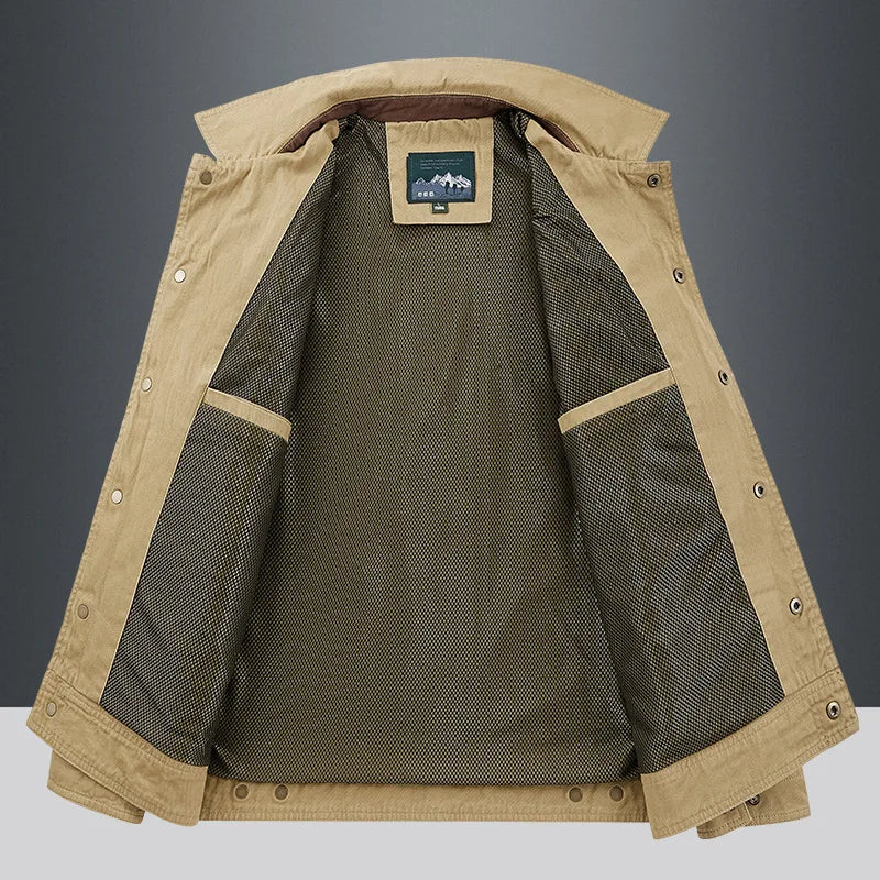 Rafael | Let Og Åndbar Bomulds Vindjakke