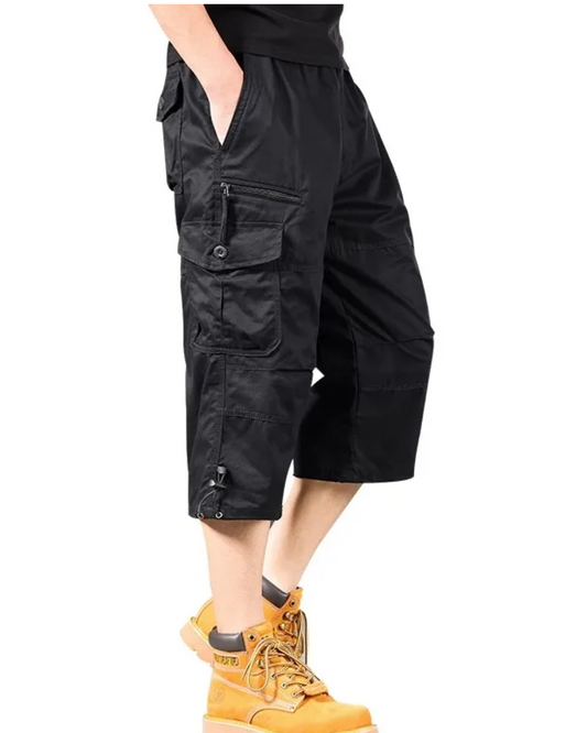 Simon | Lette Og Funktionelle Lange Cargo Shorts