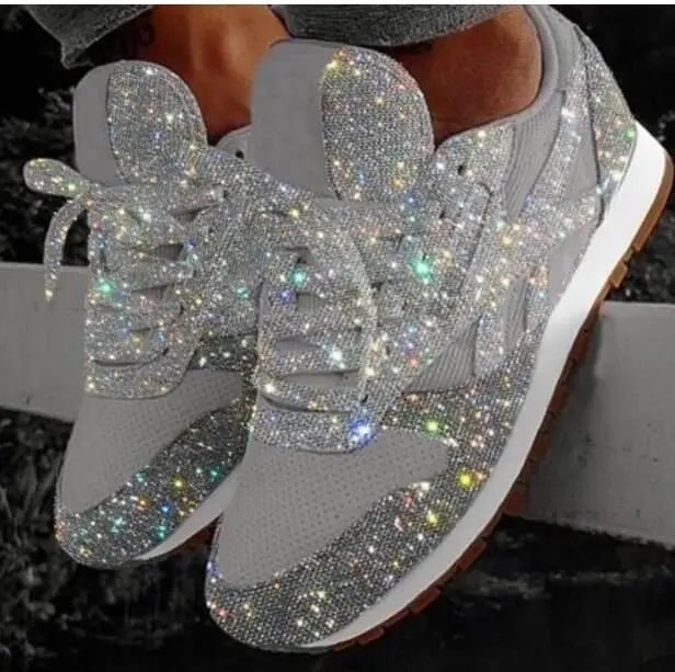 Ellinor | Stilfulde Og Komfortable Glitrende Sneakers