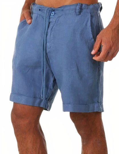 Mikkel | Åndbare Og Lette Linned Sommer Shorts