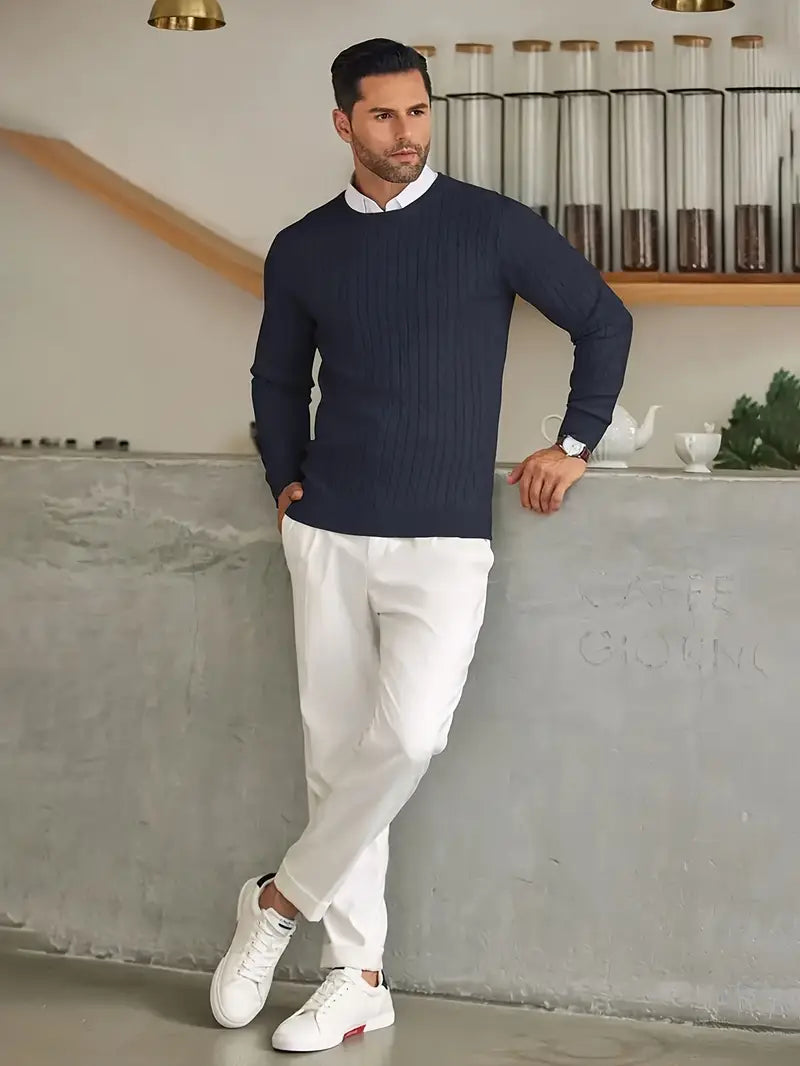 Garda | Afslappet Og Komfortabel Herre Pullover