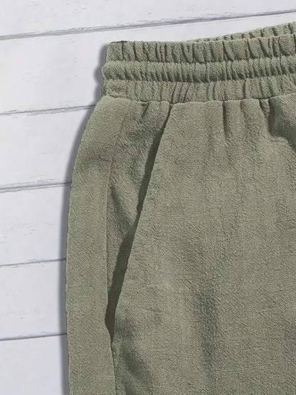 Nicolai | Afslappede Og Let Linned Sommer Shorts