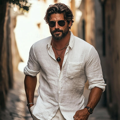 Fabian | Stilfuld Og Behagelig Sommerskjorte