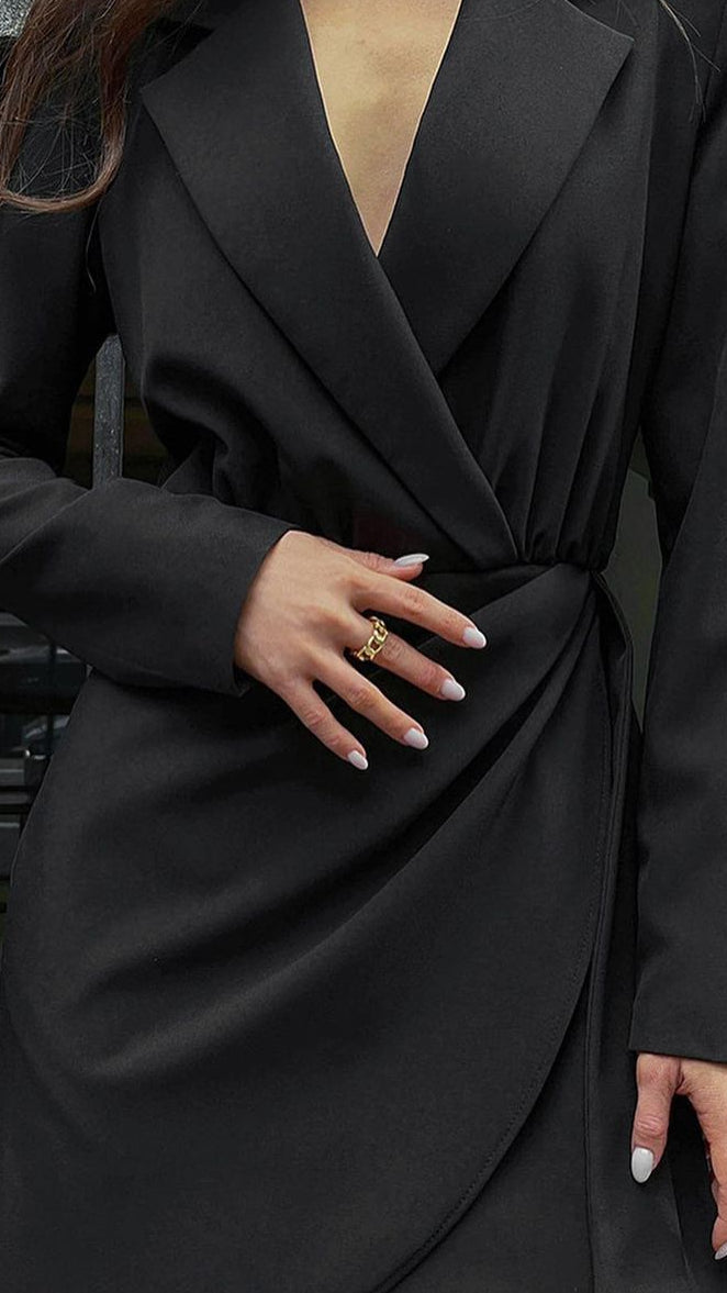 Silla | Dame Forårs Minikjole med Lange Ærmer