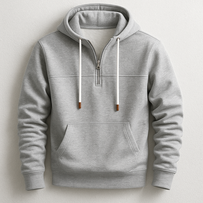 Magnus | Afslappet Og Åndbar Zip Hoodie