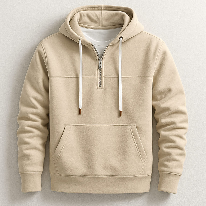 Magnus | Afslappet Og Åndbar Zip Hoodie