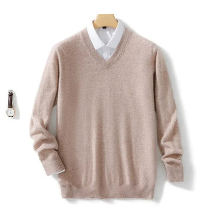 Mikkel | Elegant V-Hals Sweater Til Sommer