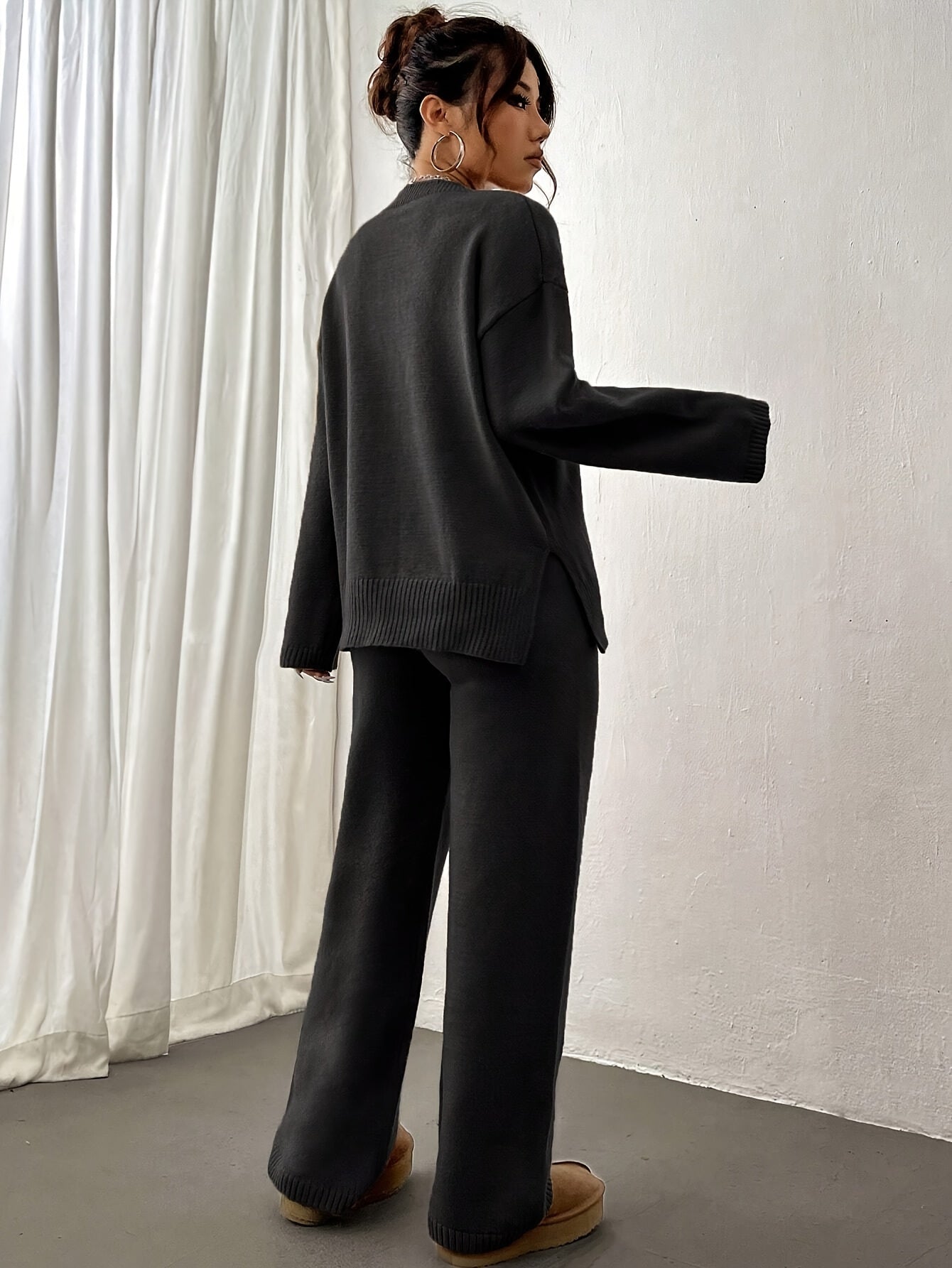 Berit | Heather Dame Forårs Afslappet Sæt