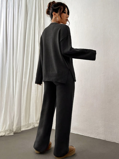 Berit | Heather Dame Forårs Afslappet Sæt