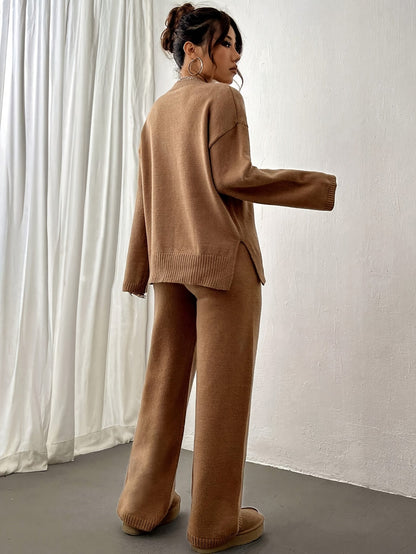 Berit | Heather Dame Forårs Afslappet Sæt