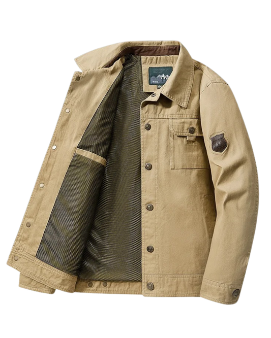 Rafael | Let Og Åndbar Bomulds Vindjakke